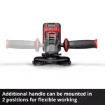 Einhell aku ugaona kutna brusilica Power X- Change AXXIO 36/230 Q	- Solo (Kopiraj)