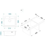 Alveus sudoper Atrox 10 (Kopiraj)