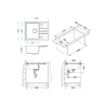 Alveus sudoper CADIT 40 (Kopiraj)