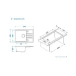 Alveus sudoper Intermezzo 30 (Kopiraj)