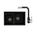 Metalac sudoper xQuadro Plus (Kopiraj) - Crna