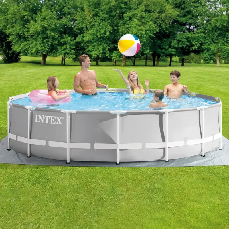 Intex bazen sa metalnom konstrukcijom PRISM FRAME Premium 427x107 cm - 26720NP
