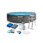 Intex bazen sa metalnom konstrukcijom PRISM FRAME 457x107 cm - 26724 (Kopiraj)