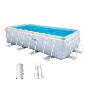 Intex bazen sa metalnom konstrukcijom Chevron Prism Frame Premium 400 x 200 x 100 cm - 26780NP