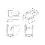 Alveus sudoper Line 10 - Monarch (Kopiraj)