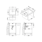 Alveus sudoper Intermezzo 70 (Kopiraj)