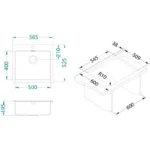 Alveus sudoper Pure 70 - Monarch