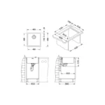 Alveus sudoper Quadrix 20 (Kopiraj)