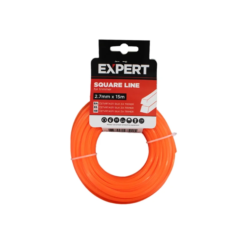 Expert silk za trimer četvrtasta nit 2.7 mm x 15 m