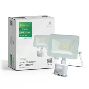 Green Tech LED reflektor sa senzorom 900lm, 10W, 6500K - AFS-10WH (Kopiraj)