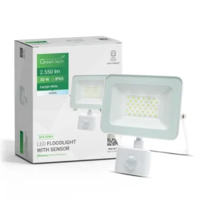 Green Tech LED reflektor sa senzorom 1700lm, 20W, 6500K - AFS-20WH (Kopiraj)
