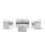 BICA baštenska garnitura VENEZIA 2 braon - Bijela