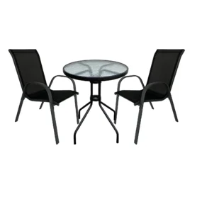 Baštenska garnitura SET 8 sto 60 x 60 x 70 cm i 2 stolice (Kopiraj)