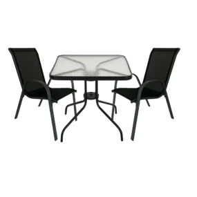 Baštenska garnitura SET 7 sto 60 x 70 cm i 2 stolice