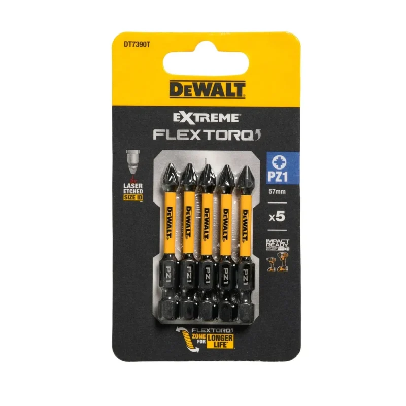 DeWALT bit za vijke PZ2 57 mm FLEXTORQ DT7391T 5/1 (Kopiraj)