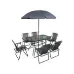 Baštenska garnitura SET 2 sto 150 x 90 x 70 cm i 6 stolica (Kopiraj)