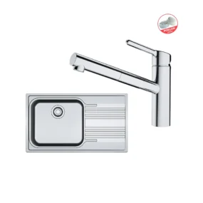 FRANKE inoks sudoper BCX 610-51 sa česmom Lina XL J (Kopiraj)