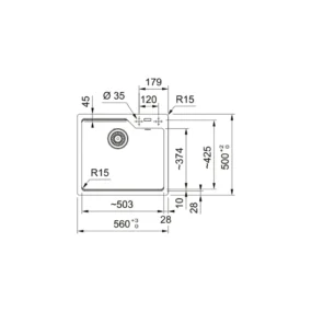 FRANKE sudoper MRG 610-52 TL sa česmom ACTIVE PLUS L DOCCIA (Kopiraj)
