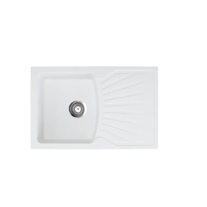 Metalac sudoper xQuadro Plus - Bijela