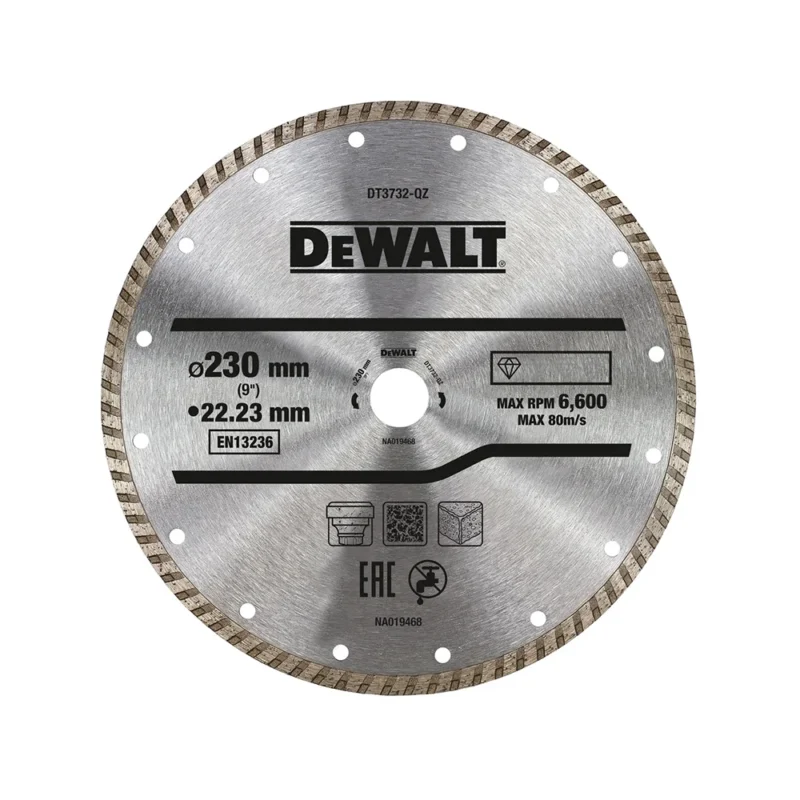 DeWalt dijamantska ploča Turbo 115 x 22.23 mm DT3702-QZ (Kopiraj)