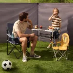 Vrtna stolica tekstilen crna AM-092 (Kopiraj)