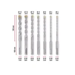 KWB 7-dijelni set burgija za drvo 3-10 mm 49514200 (Kopiraj)