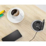 GTV ugradna utičnica Ø80 mm sa bežičnim punjačem (Kopiraj)