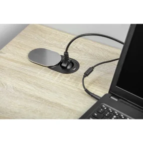 GTV ugradna utičnica Ø100 mm 1xSHUKO, 2xUSB-A 2A  AE-BPW1S2UCH-80 (Kopiraj)