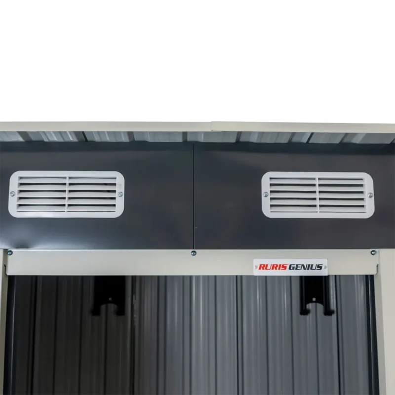 Ruris pomoćna baštenska kućica Genius 1340HP sa metalnom konstrukcijom - 134x104x204cm (Kopiraj)