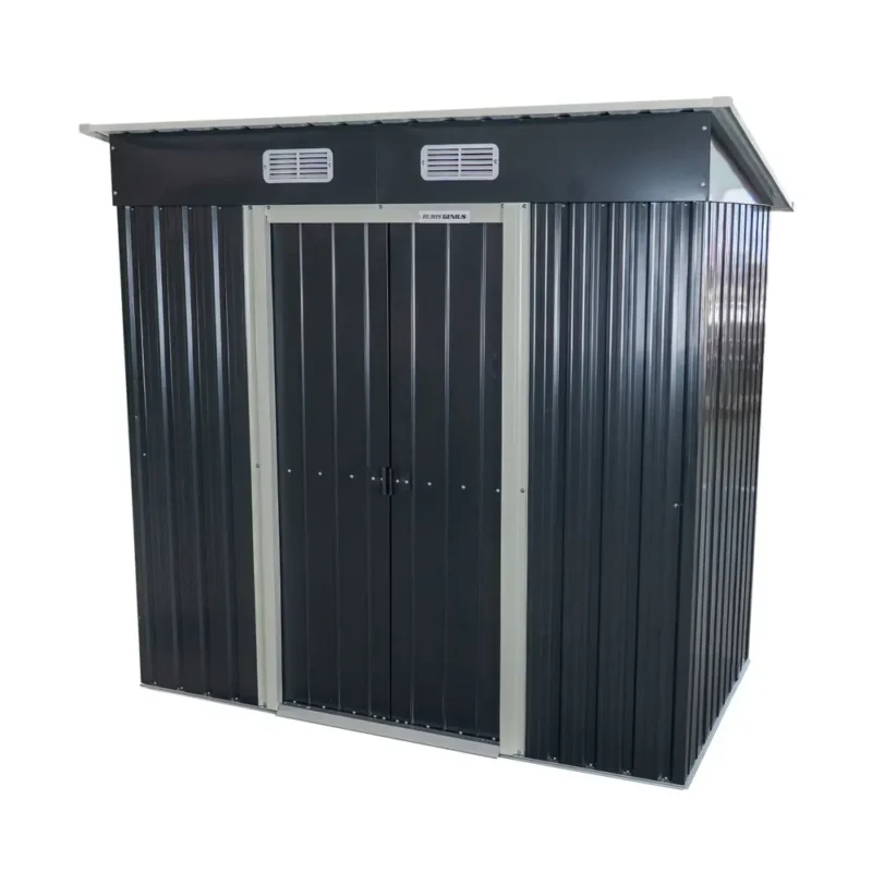 Ruris pomoćna baštenska kućica Genius 1340HP sa metalnom konstrukcijom - 134x104x204cm (Kopiraj)