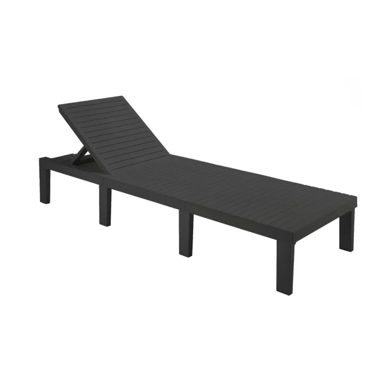 IPAE-Progarden sklopiva ležaljka 72 x 189 x 96 cm SMERALDO (Kopiraj) - Antracit