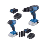 Scheppach aku set ugaona brusilica i aku udarna bušilica Brushless IXES 3 (Kopiraj)