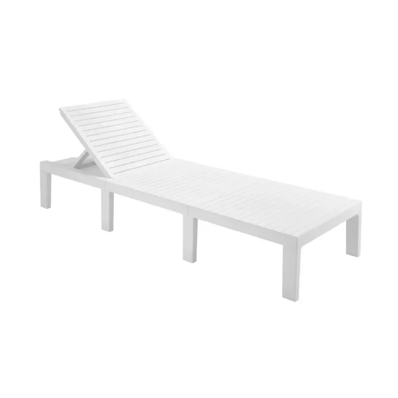IPAE-Progarden sklopiva ležaljka 72 x 189 x 96 cm SMERALDO (Kopiraj) - Bijela