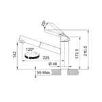 FRANKE slavina Lina L (Kopiraj)