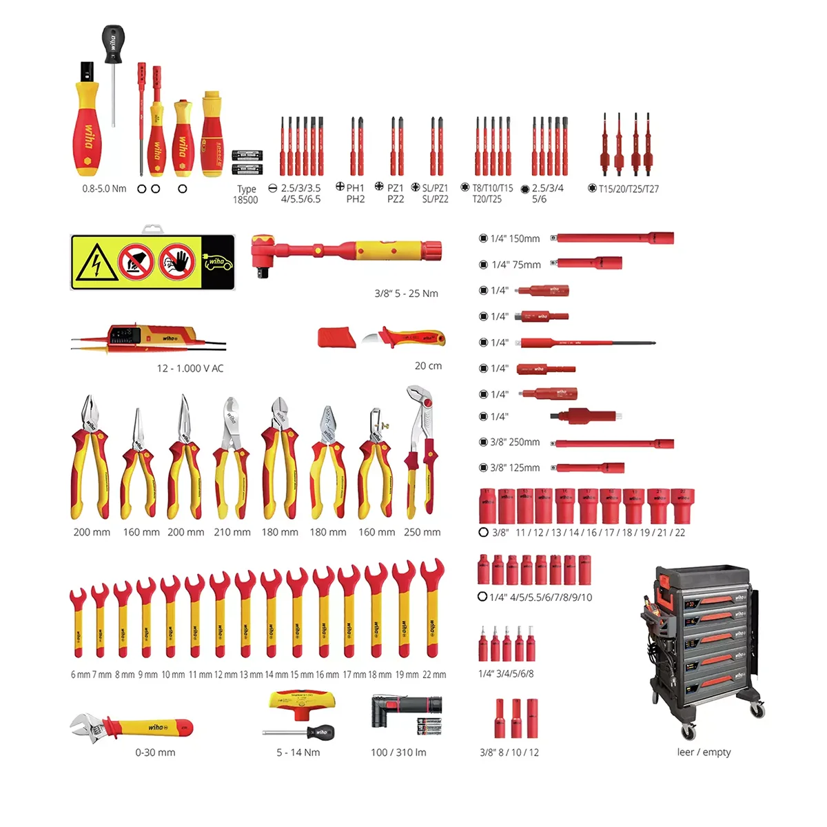 Wiha 31-dijelni set alata za električare u torbi 43879 (Kopiraj)