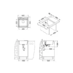 Alveus sudoper Niagara 10 + slavina Jana (Kopiraj)