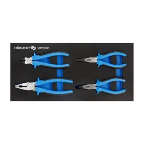 HOEGERT 4-dijelni set seger kliješta za radionička kolica HT7G131 (Kopiraj)