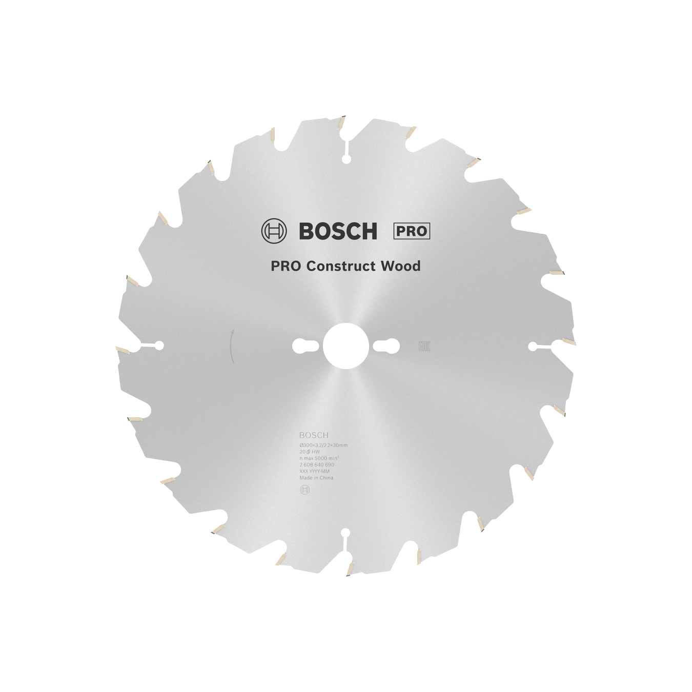 26086406902 Bosch list kružne pile/cirkulara za drvo 300 x 30 mm 20 Z PRO WOOD 2608640700 (Kopiraj)