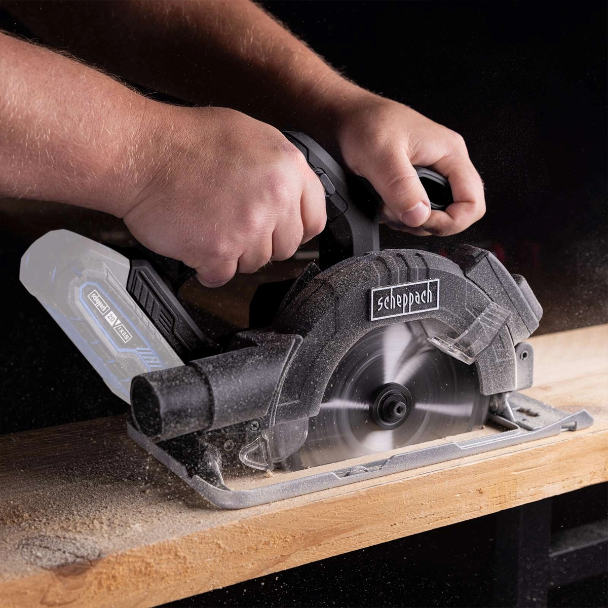 Scheppach aku ručni cirkular kružna pila IXES C-HCS165-X - Solo (Kopiraj)