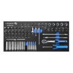 Hoegert kolica za alat sa 7 ladica i 252-dijelnim setom alata HT7G058