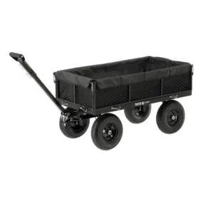 Flo vrtna kolica na četiri točka sa ogradom 200L 300kg 90200 (Kopiraj)