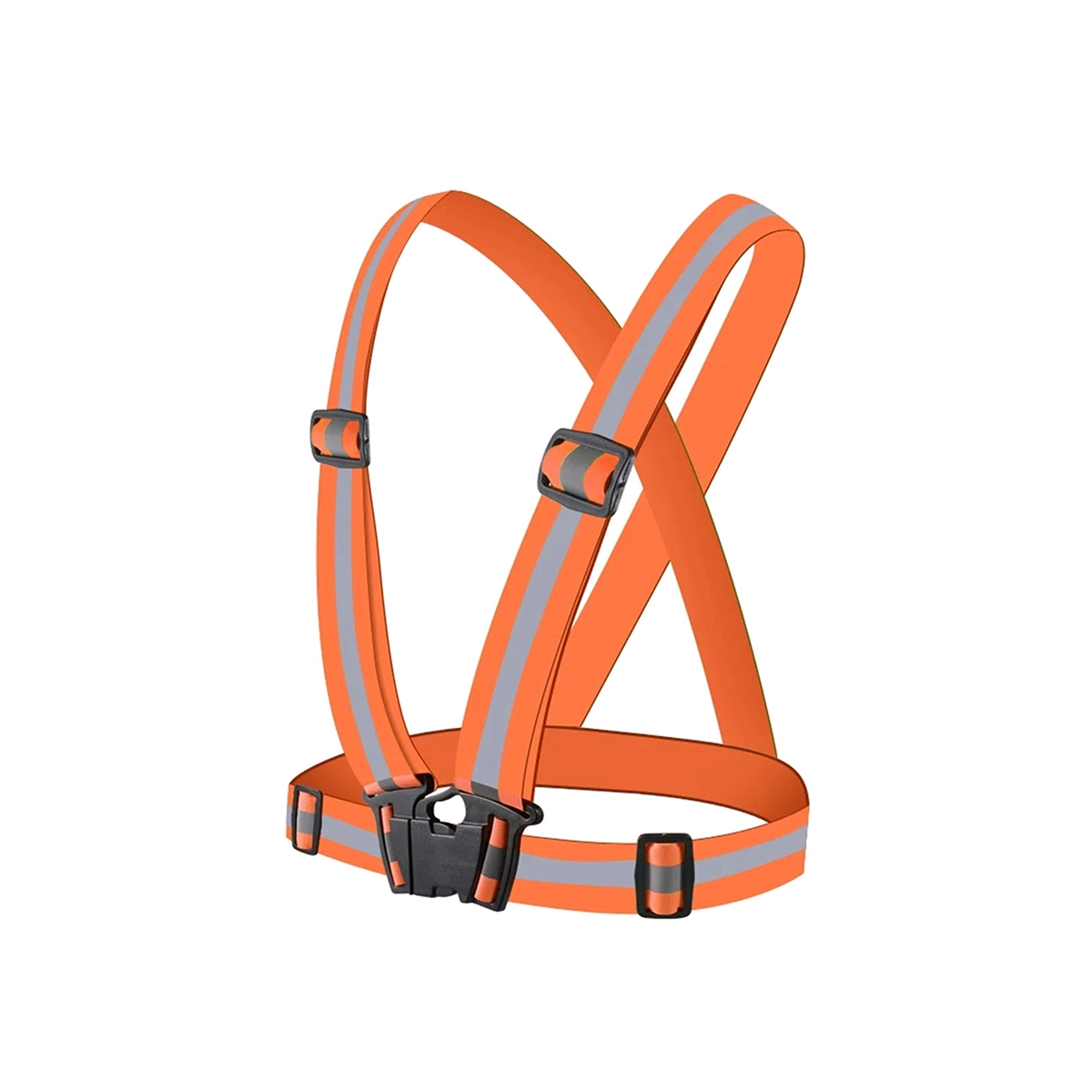 Lacuna signalizirajući zaštitni Hi-Viz prsluk KANES - žuti (Kopiraj) - Narandžasta