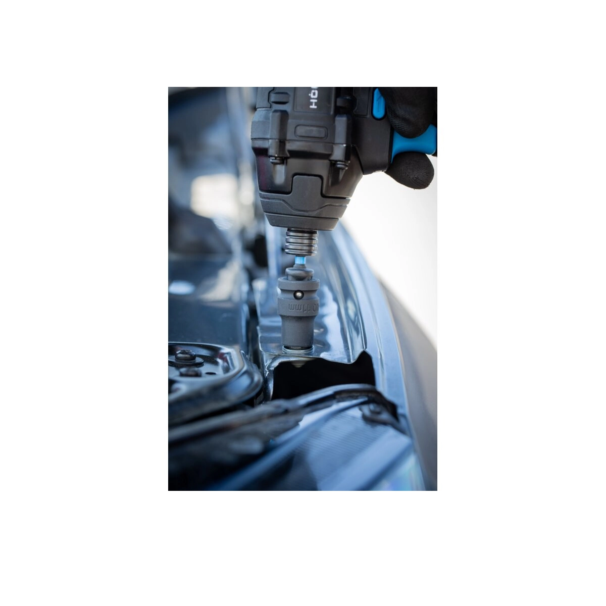 HOEGERT 3-dijelni set adaptera za nasadne ključeve 1/4" 3/8" 1/2" IMPACT HT1S704