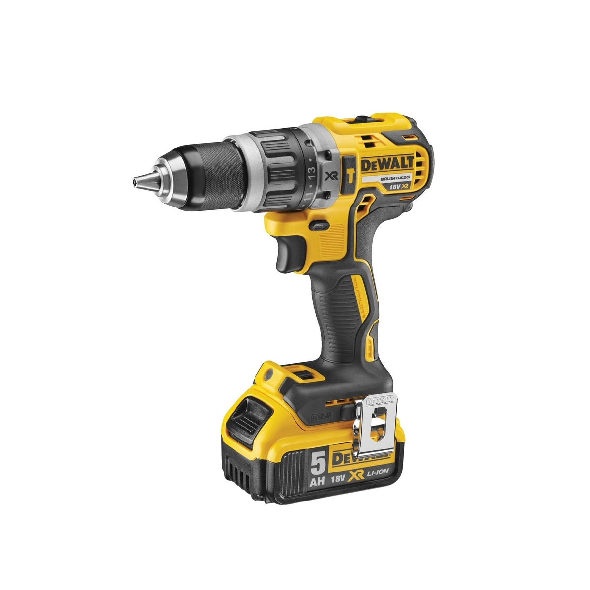 DeWALT 5-dijelni set aku alata 3 x 5.0 Ah DCK551P3T