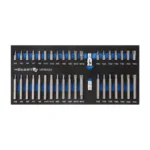 HOEGERT 112-dijelni set nasadnih ključeva 1/4" i 1/2" i bitova  HT1R232 (Kopiraj)