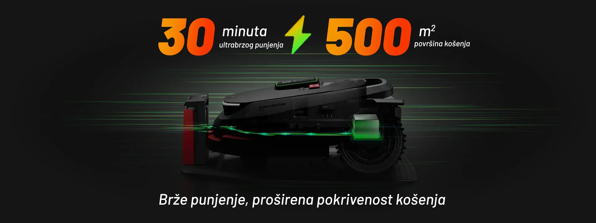 SEGWAY Navimow robotska kosačica kosilica za travu X315E EU