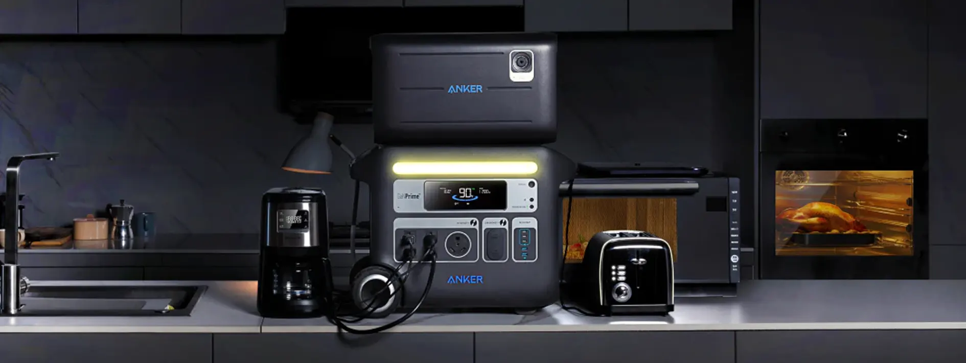 Anker prenosni aku agregat SOLIX F1500 1536Wh - 1800W (Kopiraj)