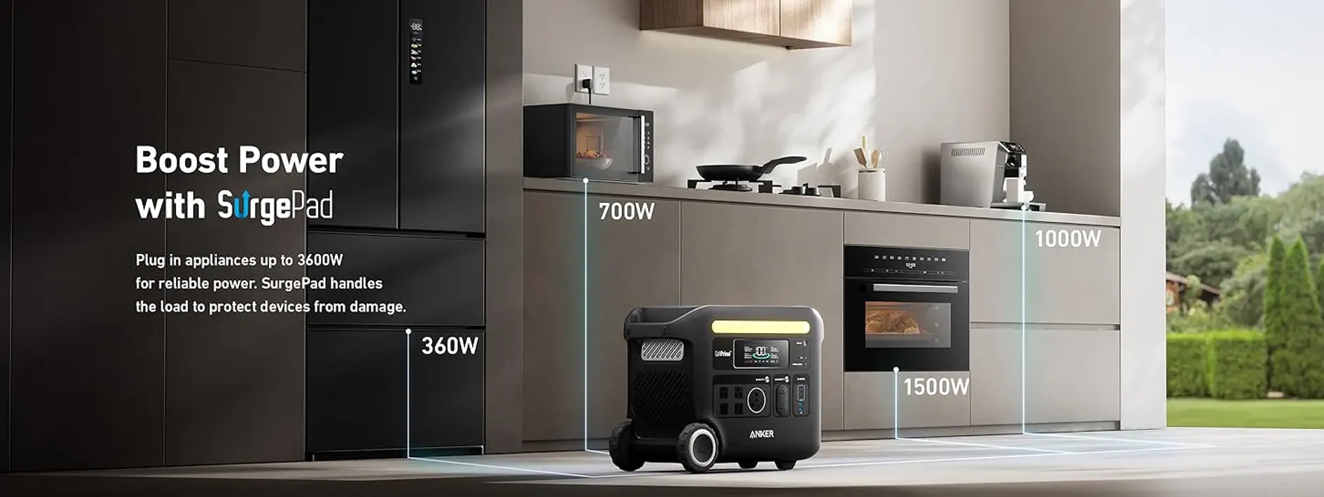 Anker SOLIX F2600 banner 1 Anker prenosni aku agregat SOLIX F2000 2048Wh - 2300W (Kopiraj)