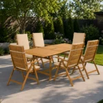 Fieldmann drvena baštenska garnitura od tropske akacije FDZN 4104-T SET