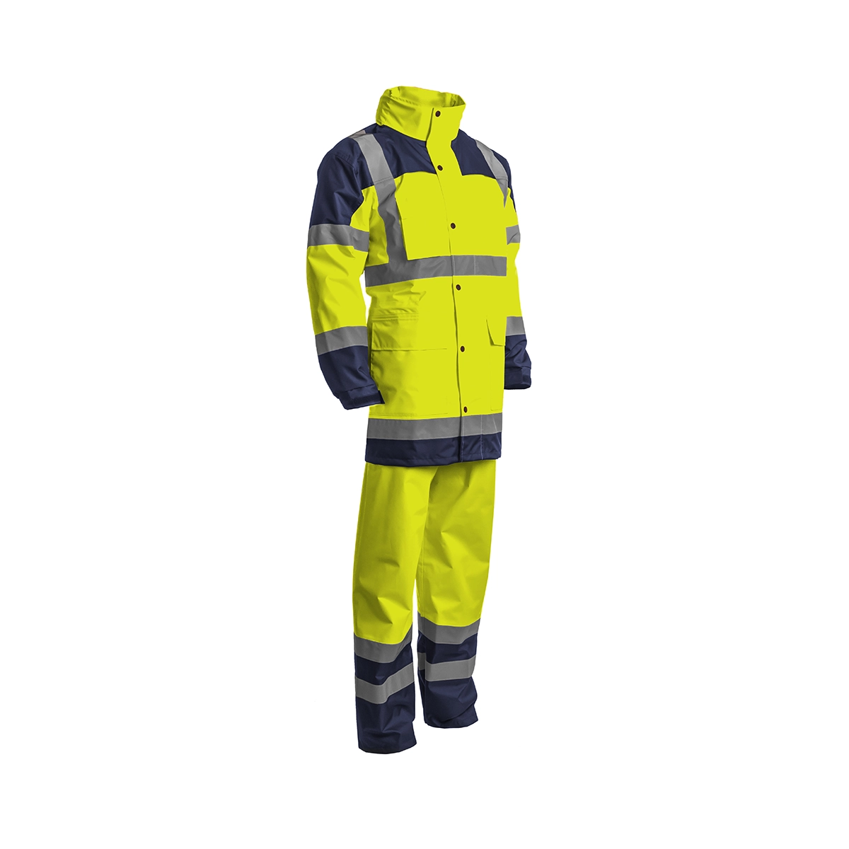 7HYDYS2 Lacuna signalizirajuće HI-viz kišno odijelo HYDRA - 44/46 - S, Zelena